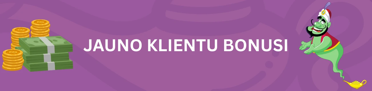 Aladins kazino bonuss
